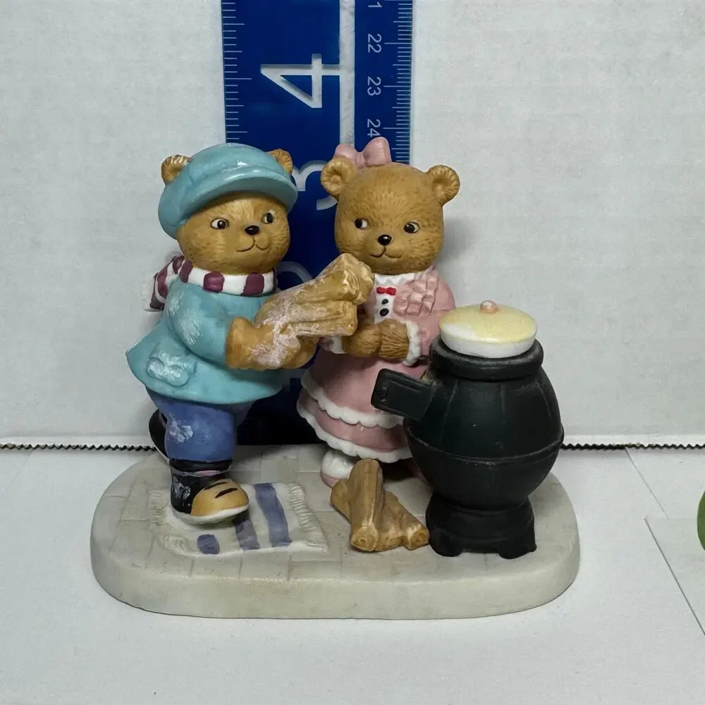 Vintage Bronson Collectibles Calendar Bears Lot of 2 November Flawed 1990 June
